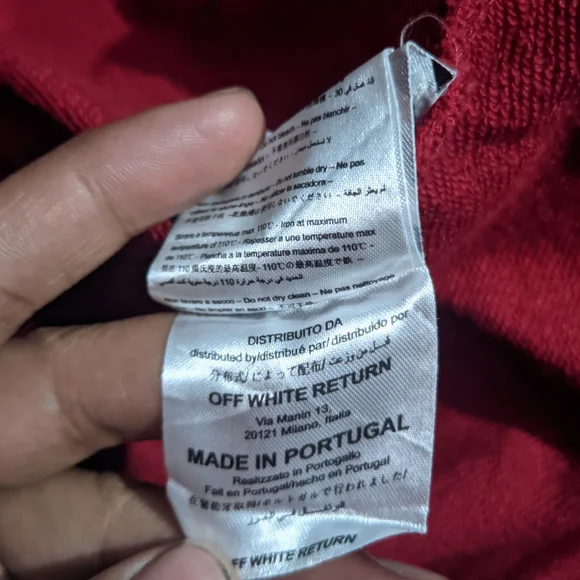 Off white sweatshirt ♥️ size m - Picture 11 of 11